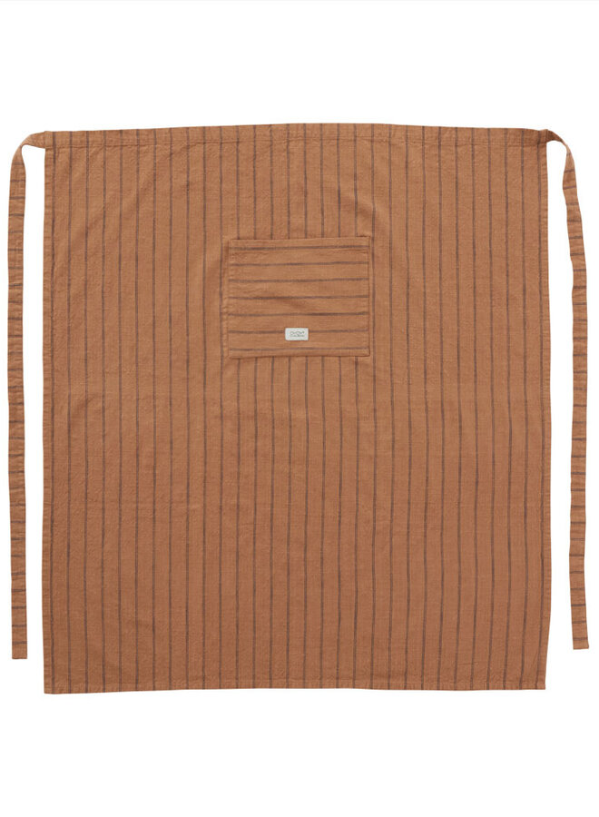 OYOY - Gobi Chef Apron Dark caramel