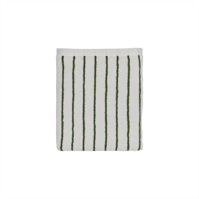 OYOY - Raita Towel - 40X60 Cm Green/ Off white
