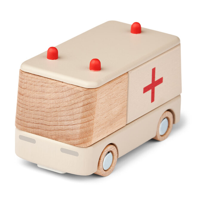 Liewood - Village Ambulance Aurora red / Sandy