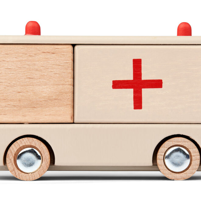Liewood - Village Ambulance Aurora red / Sandy