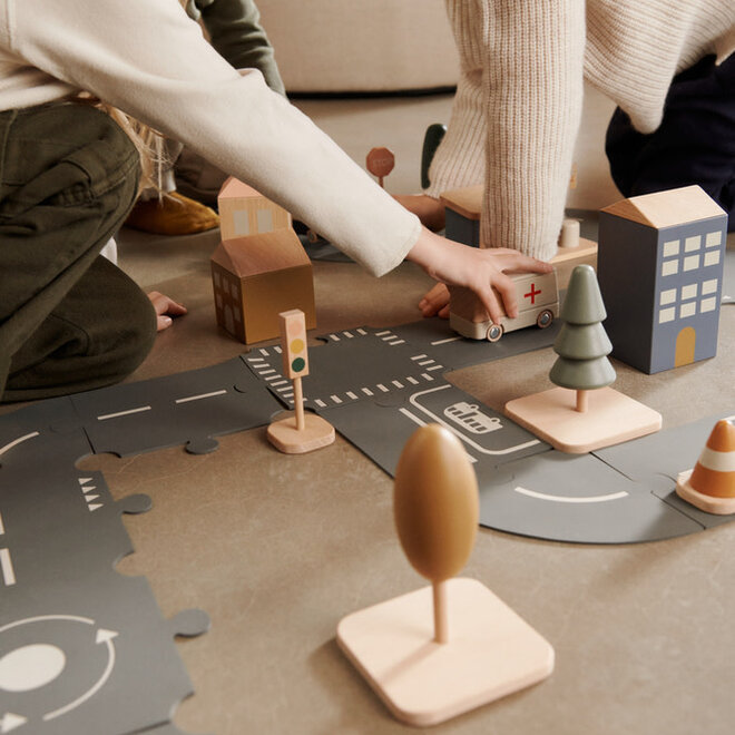 Liewood - Village Bus Stop Whale blue mix