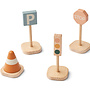 Liewood - Village Traffic Signs 4-Pack Mustard