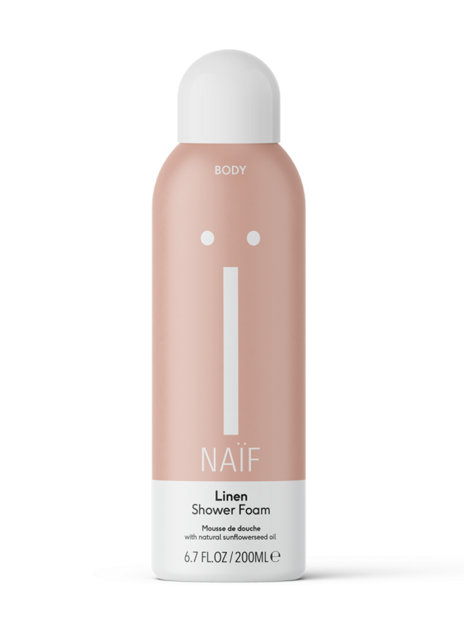 Naïf Grown Ups - Linen Shower Foam 200 ml