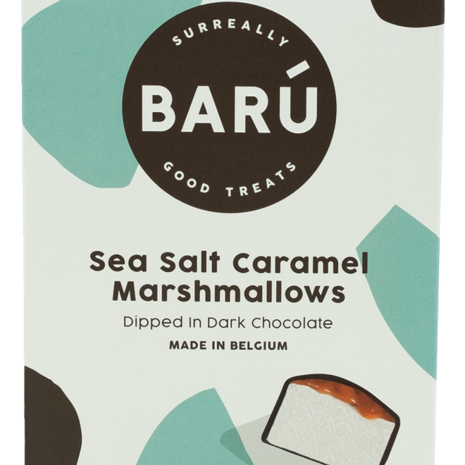 Barú Marshmallows 120G Donkere Chocolade Zeezout Caramel