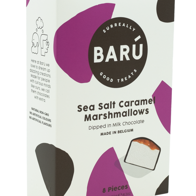 Barú Marshmallows 120G Melk Chocolade Zeezout Caramel