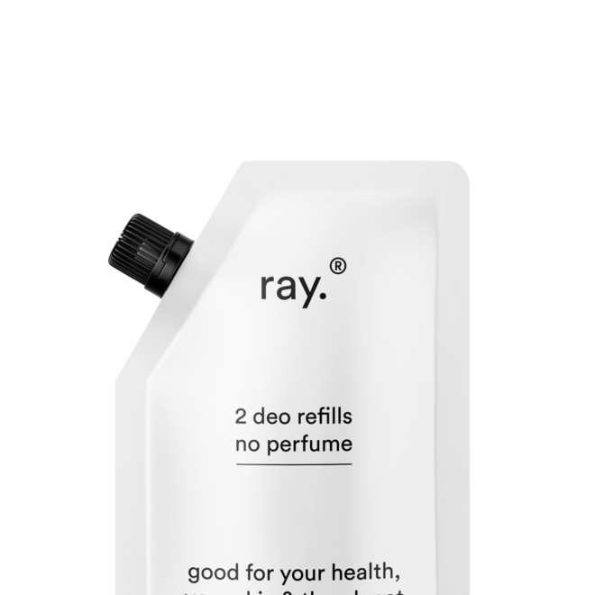 Ray - Deodorant Refill 100ml No Perfume (2 refills)