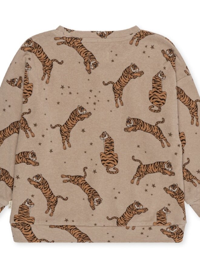 Konges Slojd - Itty sweatshirt Tiger Sand