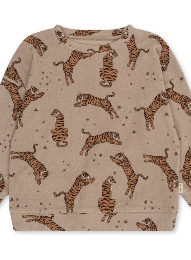 Konges Slojd - Itty sweatshirt Tiger Sand