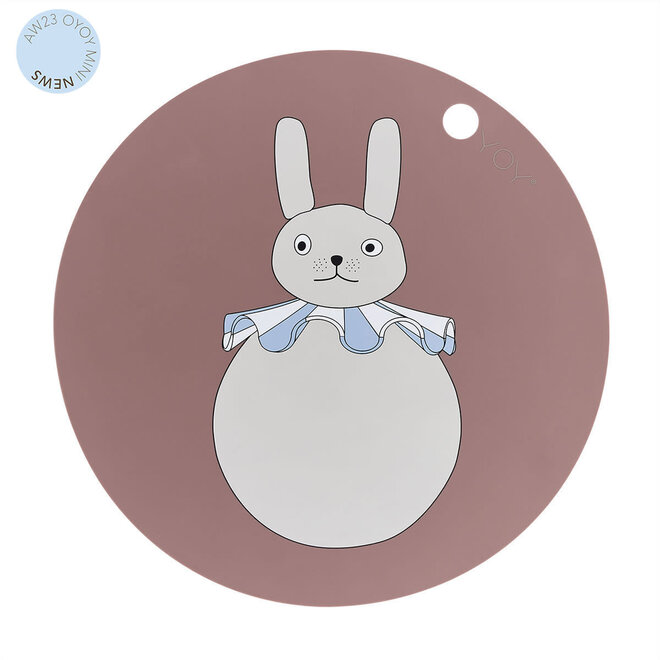 OYOY - Placemat Rabbit Pompom