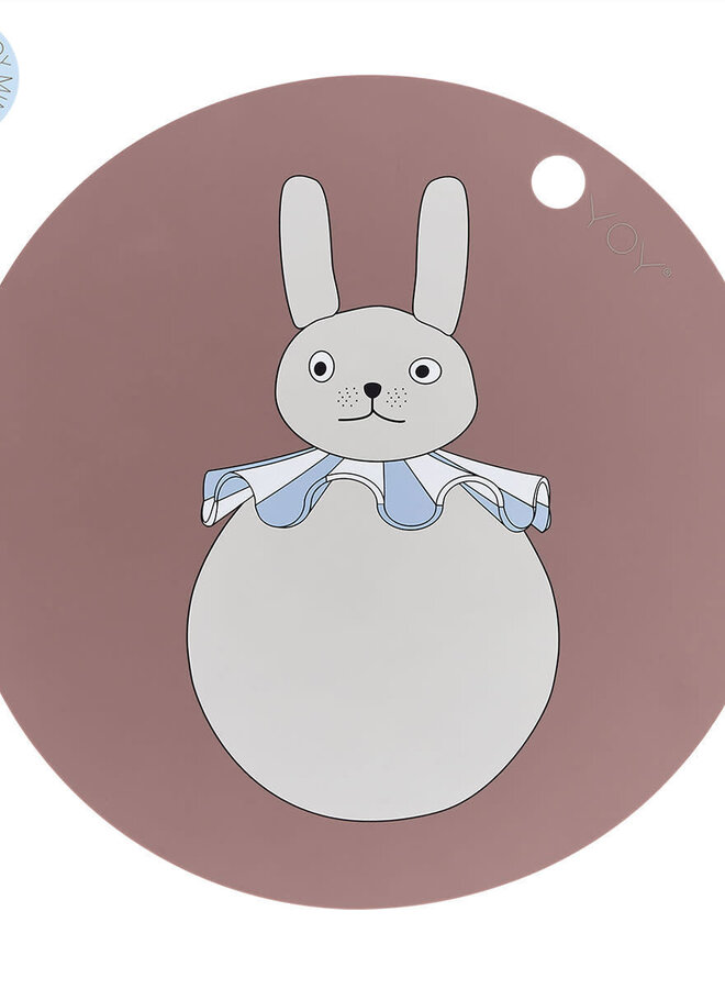 OYOY - Placemat Rabbit Pompom
