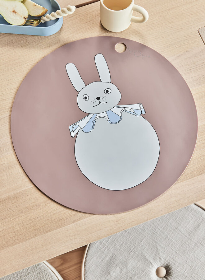 OYOY - Placemat Rabbit Pompom