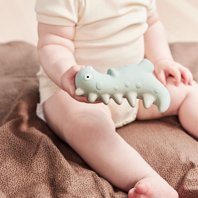 OYOY - Theo Dino Teether Pale mint