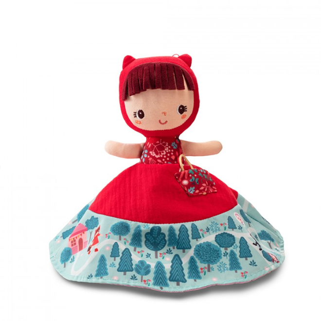 Lilliputiens - Omkeerbare vertelpop Roodkapje