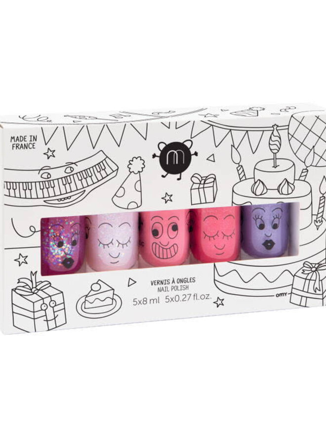 Nailmatic - PARTY - Set of 5 Nail polishes