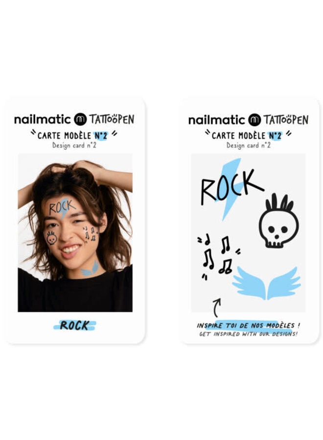 Nailmatic - TATTOOPEN DUO SET Rock Set