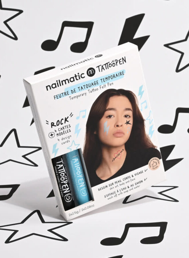 Nailmatic - TATTOOPEN DUO SET Rock Set