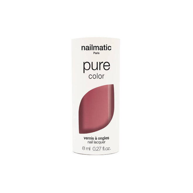 Nailmatic - PLANT-BASED NAIL POLISH SET Base & Top coat + rosewood Ninon