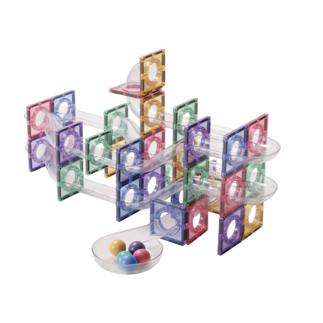 Cleverclixx - Ball run clever pack Pastel 110 pieces