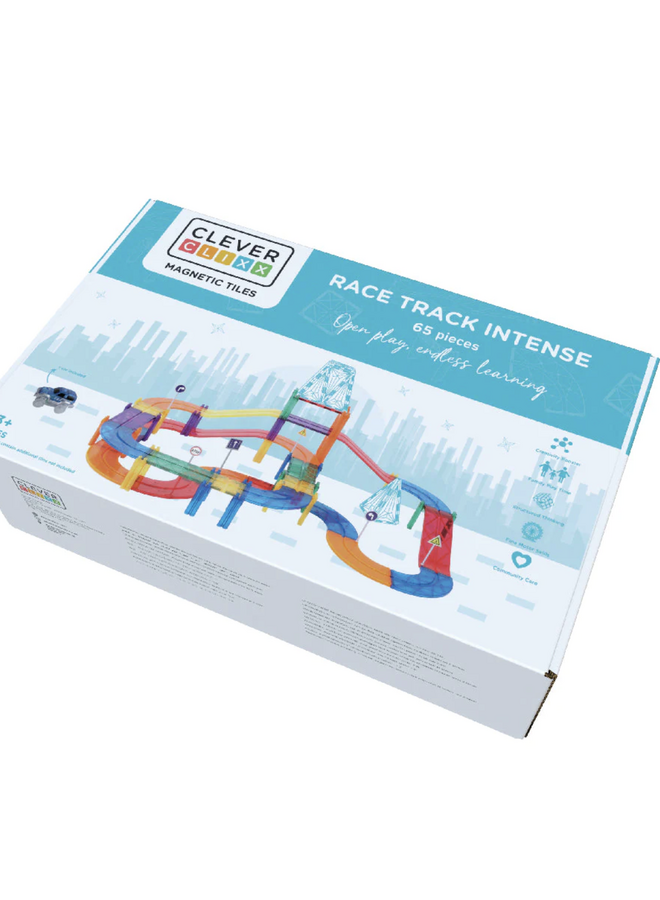 Cleverclixx - Race track intense 65 pieces