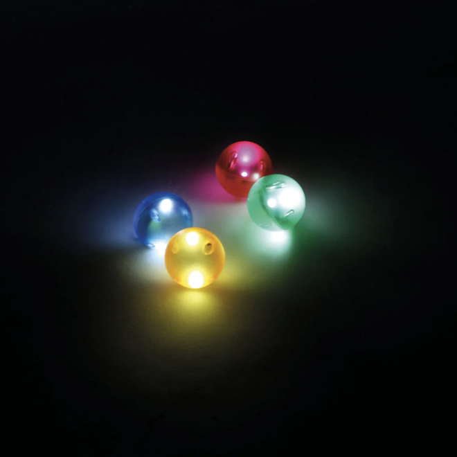Cleverclixx - Balls pack dazzling lights (4 pieces)