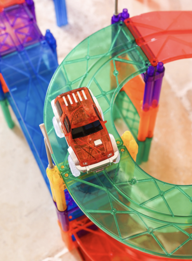 Cleverclixx - Race track car red