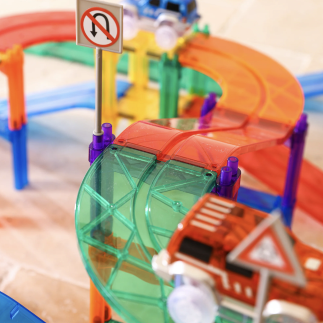 Cleverclixx - Race track car red