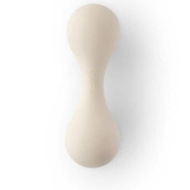 MUSHIE - RATTLE TOY SILICONE - Shifting sand