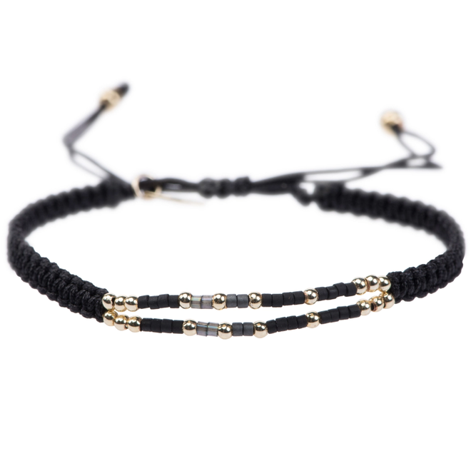 Meet Coco - Milou black gold armband