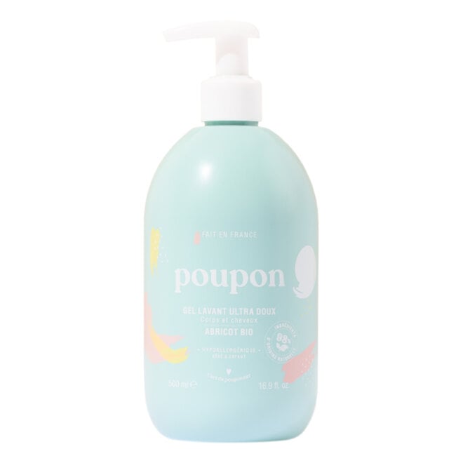 Poupon - Hair & body washing gel 500 ml