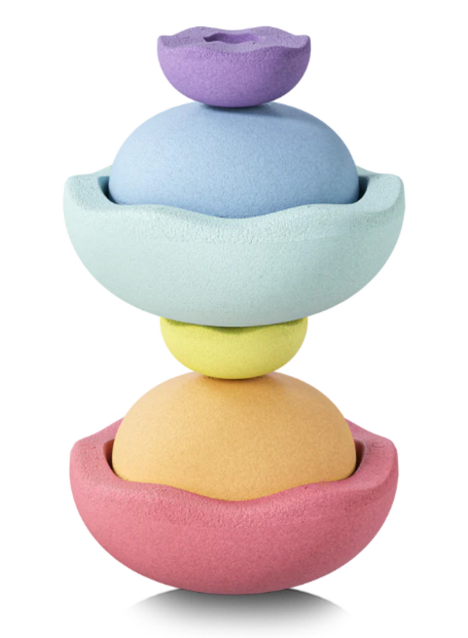 Stapelstein Inside Pastel (set van 6)