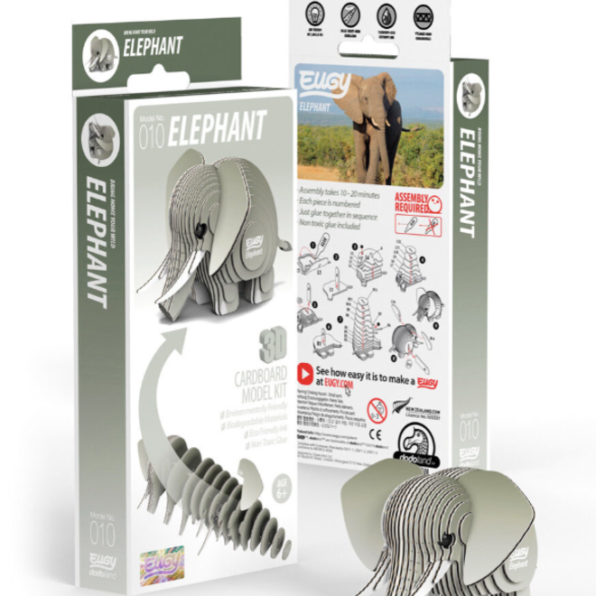 Eugy 3D Model: Elephant