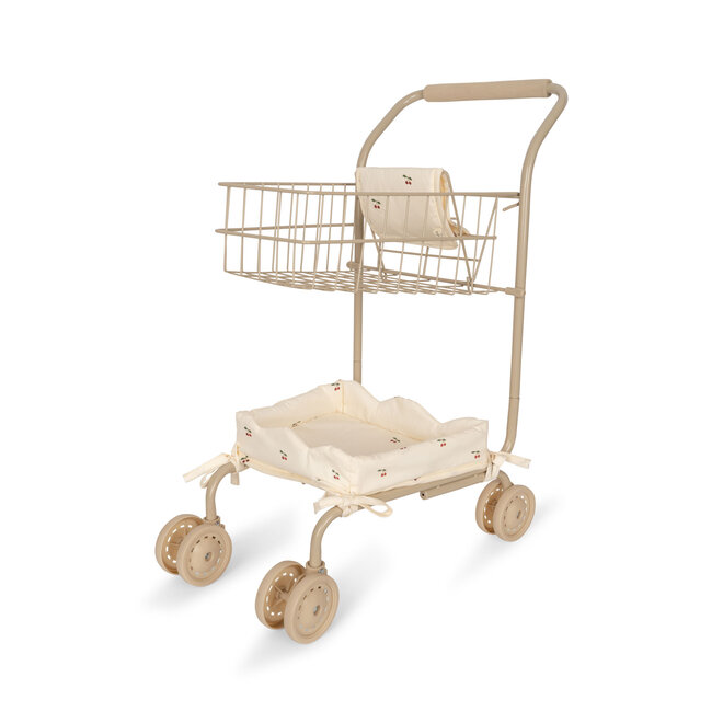 Konges Slojd - Kids shopping cart Cherry