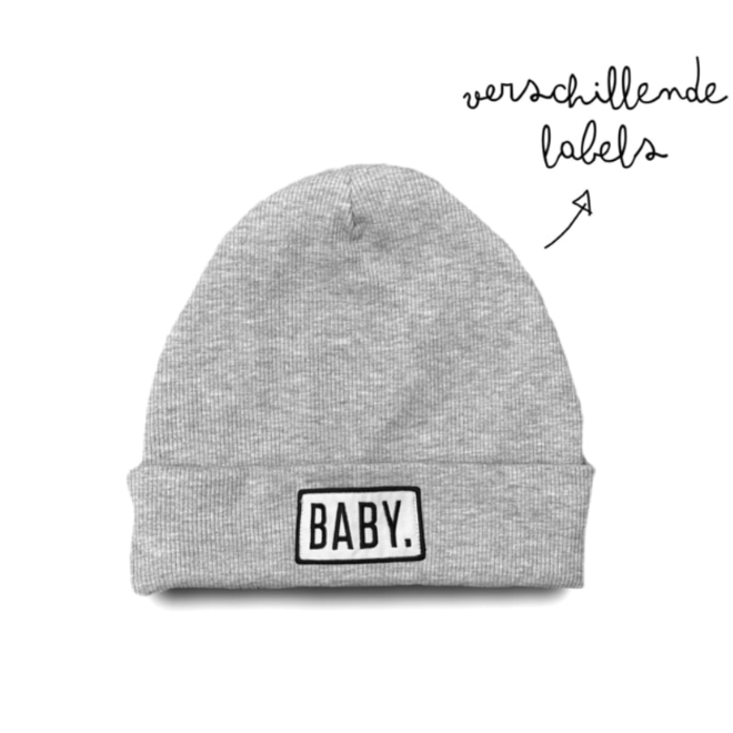 Aai Aai Beanie - Family Grey Baby