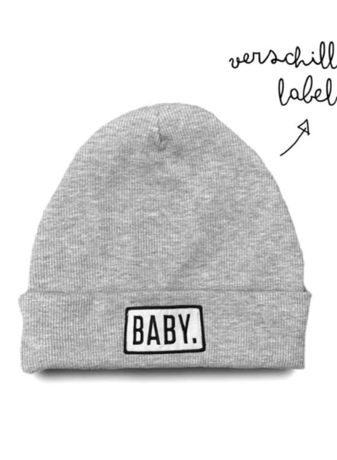 Aai Aai Beanie - Family Grey Baby