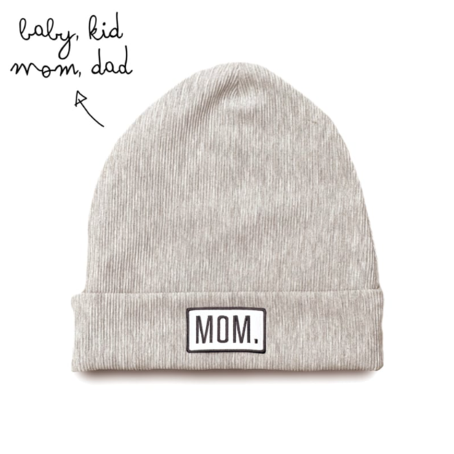 Aai Aai Beanie - Family Grey Oat