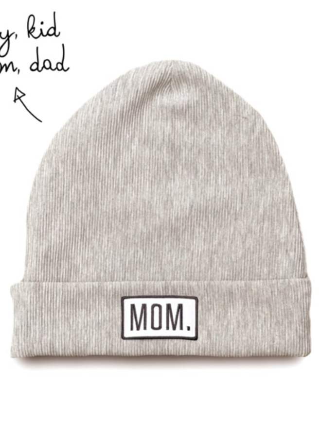 Aai Aai Beanie - Family Grey Oat