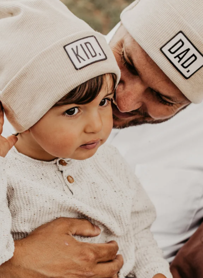 Aai Aai Beanie - Family Grey Oat