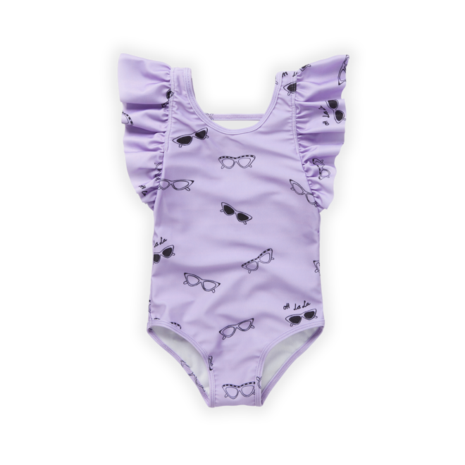 Sproet & Sprout - Swimsuit Ruffle shade Lilac breeze