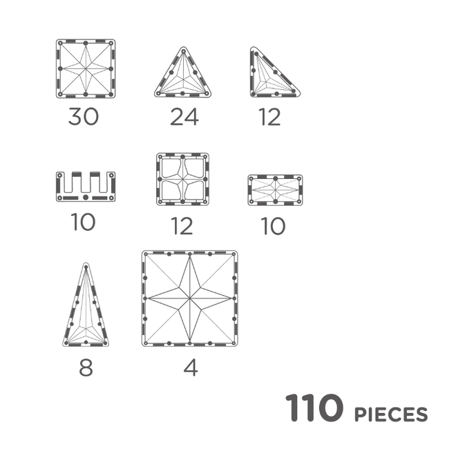 Cleverclixx - Inventive Pack Intense 110 pieces