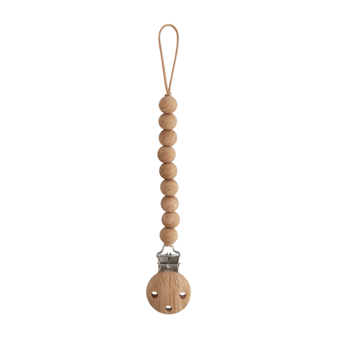 Mushie - Speenketting Hera Faux wood