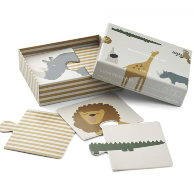 Liewood - Brett Puzzle Beginner - All Togheter/Sandy