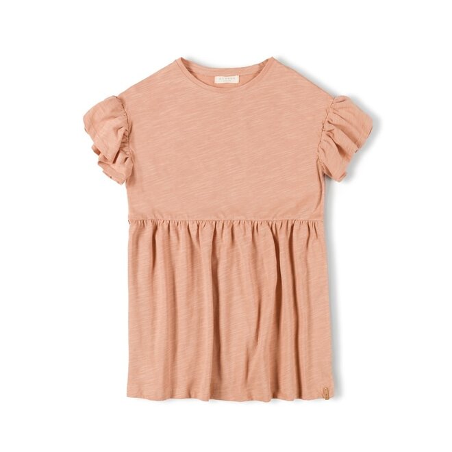 Nixnut - Frill dress Peach