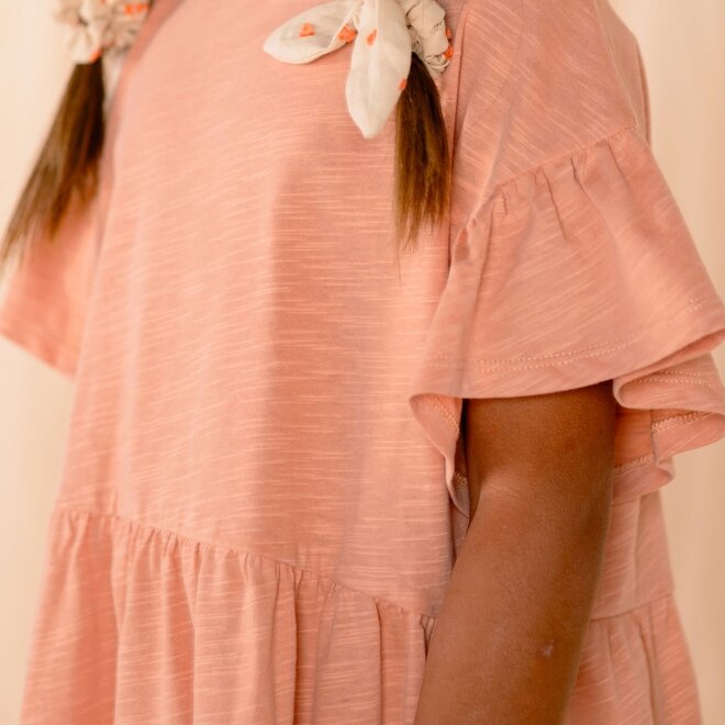 Nixnut - Frill dress Peach