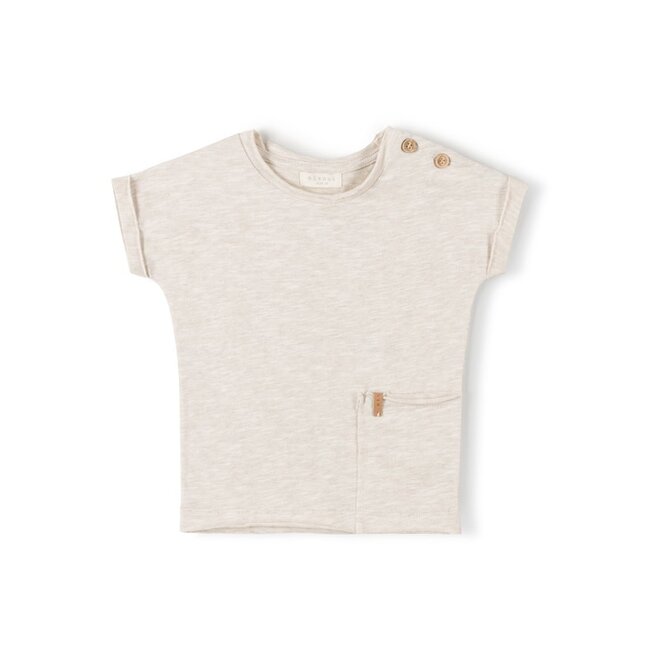 Nixnut - T-shirt beige