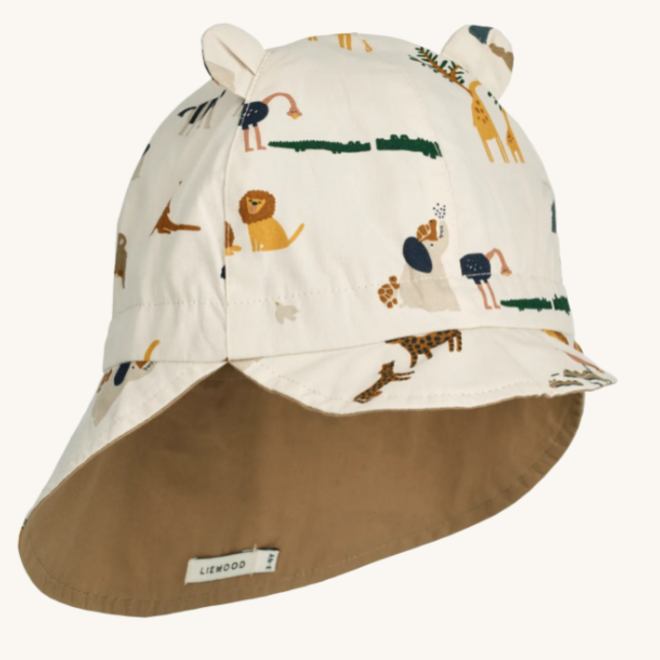 Liewood - Gorm Reversible Sun Hat With Ears All together