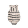 Phil & Phae - Bubble onesie textured stripes shell