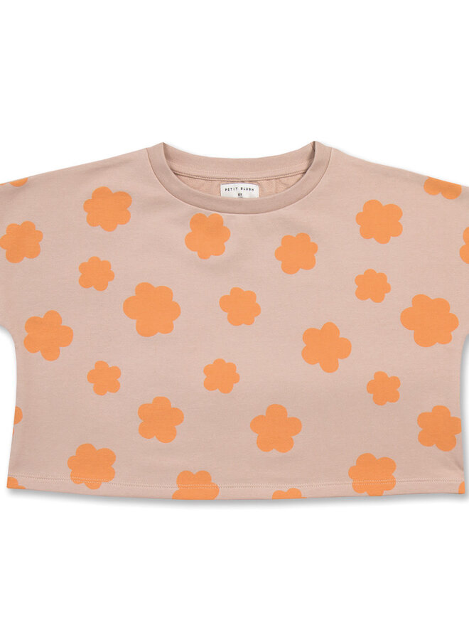 Petit Blush - Big Flower top