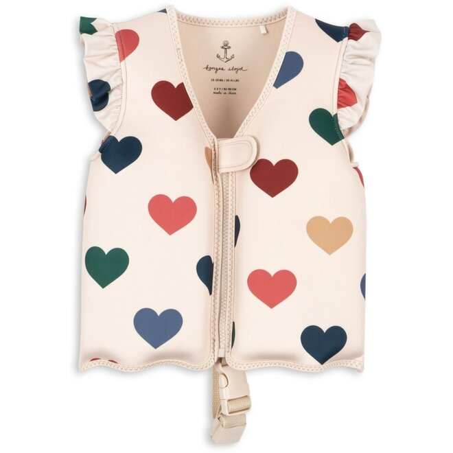 Konges Slojd - Neoprene float frill vest Bon coeur