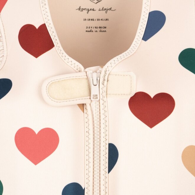 Konges Slojd - Neoprene float frill vest Bon coeur