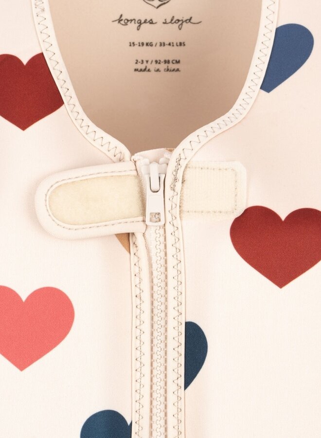Konges Slojd - Neoprene float frill vest Bon coeur